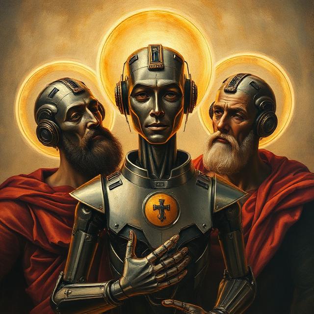 Father, Son, and Holy Android?